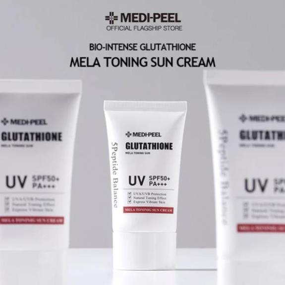 [HÀNG HOT] Kem chống nắng Medi-peel Bio Intense Glutathione Mela Toning Sun Cream - ROSE COSMETIC