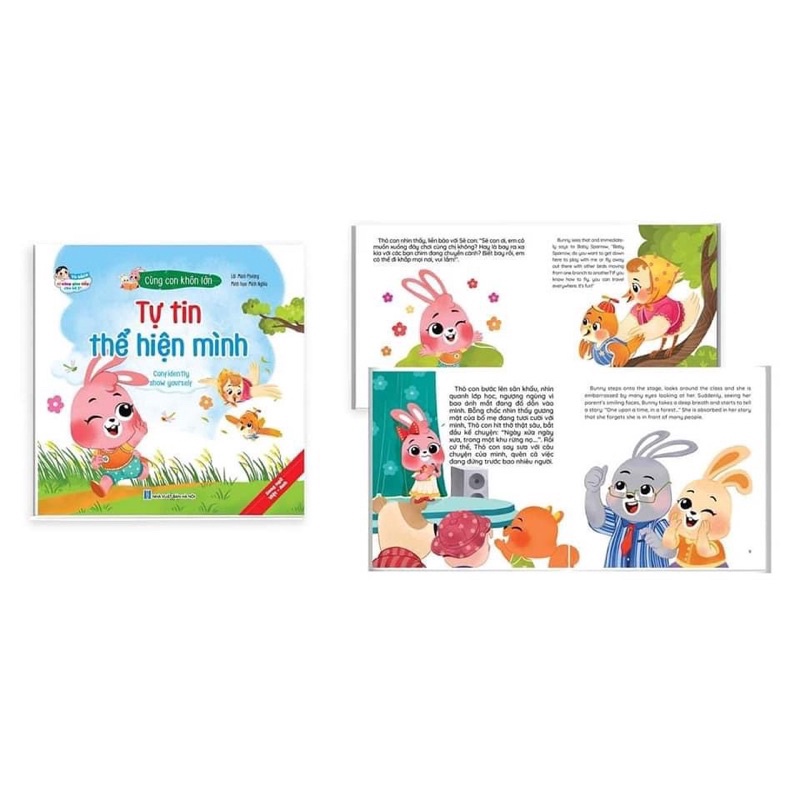 Sách- Combo 10 Cuốn Ehon Giao Tiếp Cùng Con Khôn Lớn Cho Bé