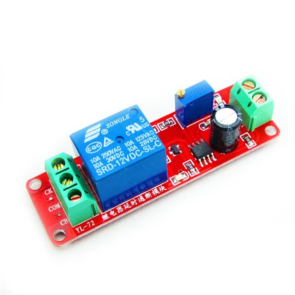 Mạch Timer NE555 Relay 12V