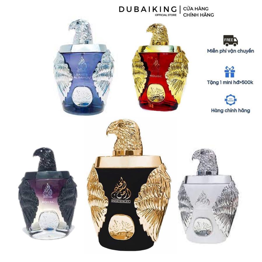 DUBAI KING _ Nước Hoa Dubai Chính Hãng Đại Bàng Ghala Zayed Luxury có 5 màu