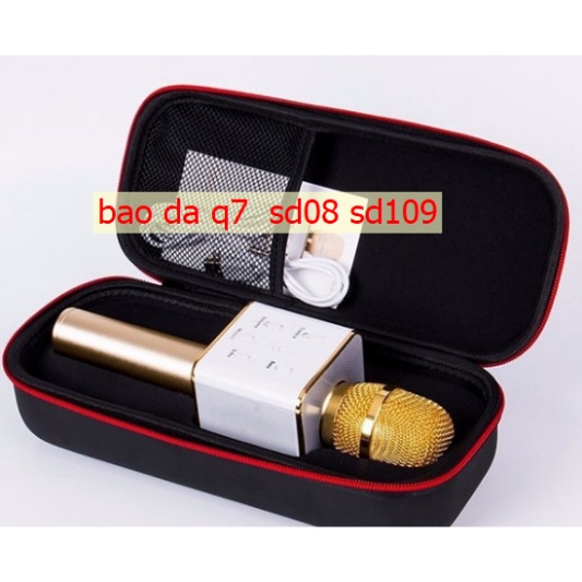 Micro Bluetooth Karaoke SD-08  bao  da  Q7 - Cực hay Loại xịn   SDCR hãng