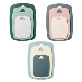 Set 3 thớt kháng khuẩn, chống trơn trượt - Giao màu ngẫu nhiên, thớt kháng khuẩn, thớt nhựa- tongkhogiadung.vn