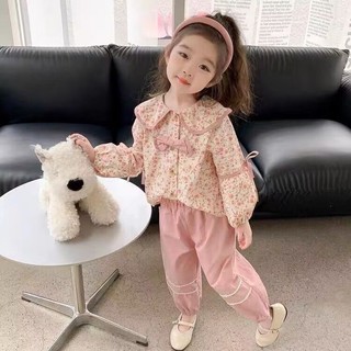 Áo Sơ Mi Phong Cách Hàn Quốc Thời Trang Xuân Thu 2023 Mới Cho Bé Gái
