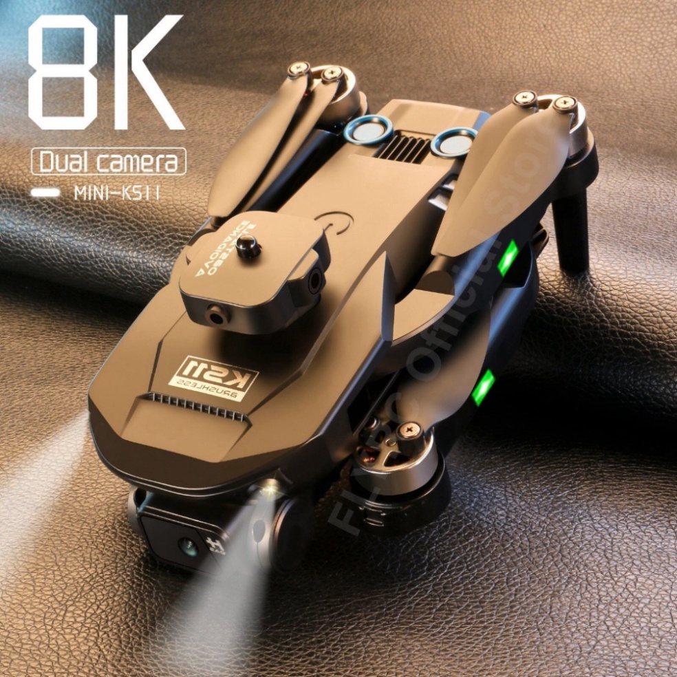 Flycam KS11 Camera 4K HD  thời gian bay 18 phút tầm hoạt động 500M pin 1600mAh không chổi than bay ổn định bền bỉ | BigBuy360 - bigbuy360.vn