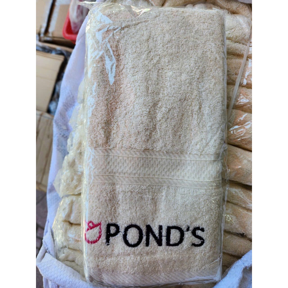 Khăn tắm Clear/Tresemme/Simple/Pond's  kích thước 60cm x 120cm, cotton 100%