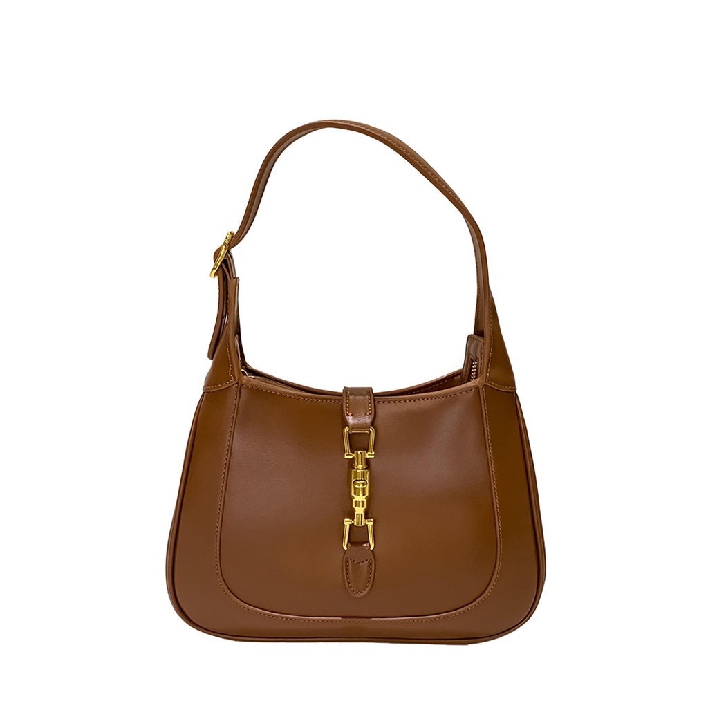 Túi Xách Đeo Vai / Kẹp Nách Màu Đỏ Phong Cách Thời Trang Pháp 2023 Dành Cho Nữ