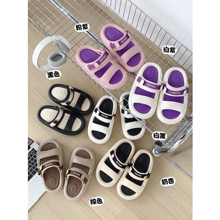 Dép Sandal Đế Dày Thời Trang Dành Cho Nữ