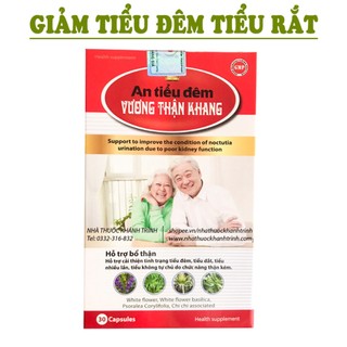 An tiểu đêm Vương Thận Khang giúp cải thiện các hoạt động sinh lí của thận lọc và bài tiết nước tiểu