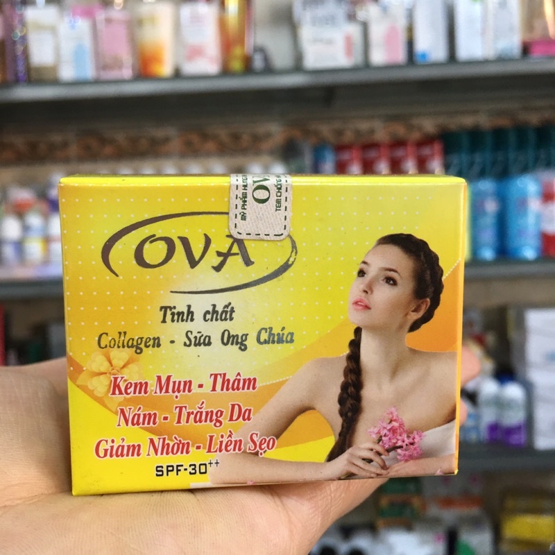 Kem ova tinh chất collagen - sữa ong chúa 10g