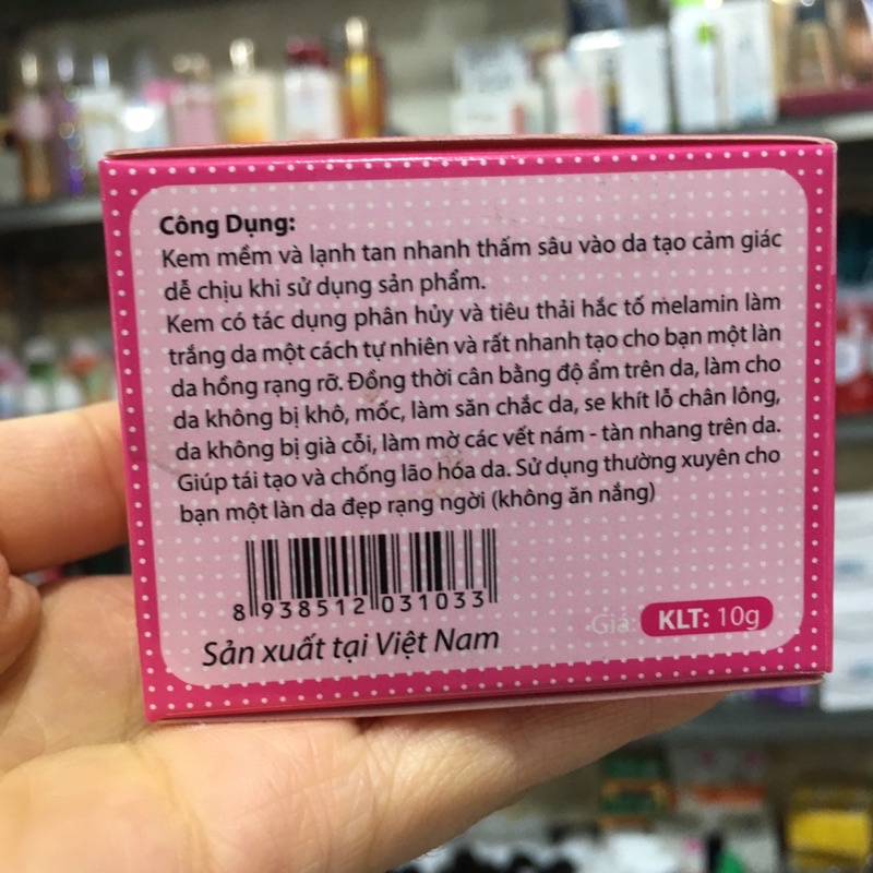 Kem ova tinh chất collagen - sữa ong chúa 10g