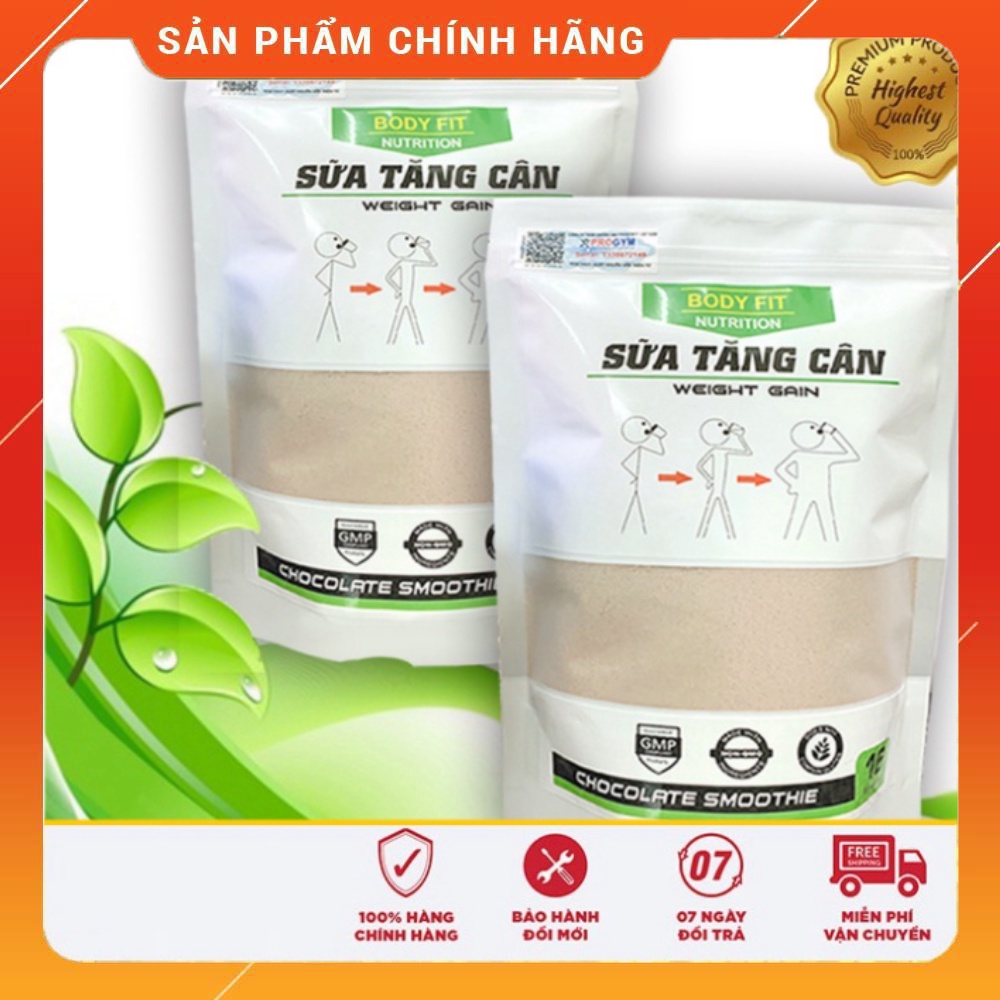 Combo 2 Túi Sữa Tăng Cân Cho Người Gầy BodyFit - Weight Gain + Tặng bình lắc