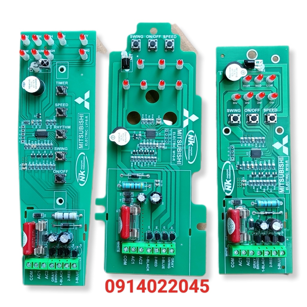 Mạch quạt MITSUBISHI không cần hàn