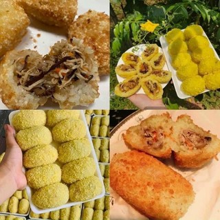 xôi gà nấm
