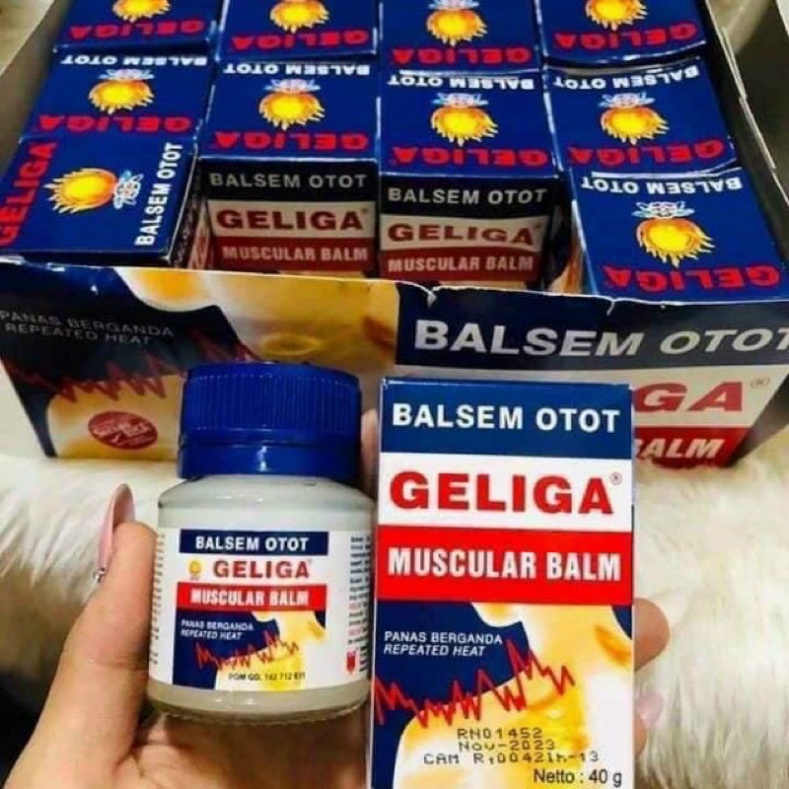 Dầu Cù là lửa Geliga Muscular Balm 40g - Indonesia