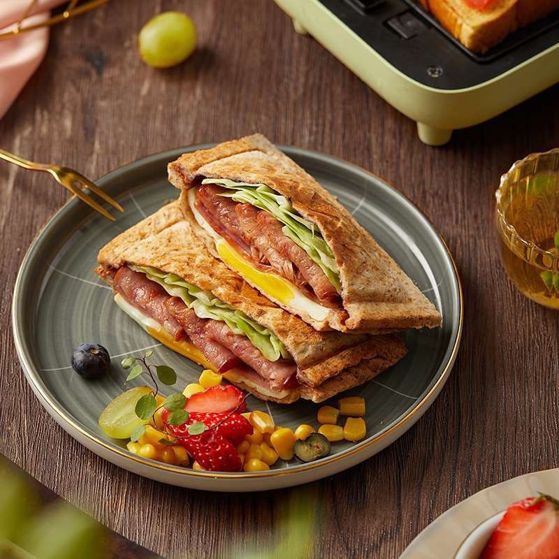 Máy kẹp bánh mỳ Sandwich/Waffle BEAR DBC-C06M1  - Lapis Decor