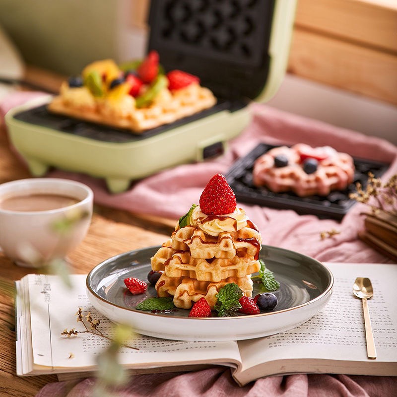 Máy kẹp bánh mỳ Sandwich/Waffle BEAR DBC-C06M1  - Lapis Decor