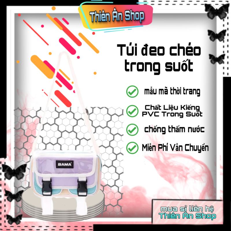 Túi đeo chéo ngang 2 hộp thời trang cao cấp danh cho nam và nữ TA093