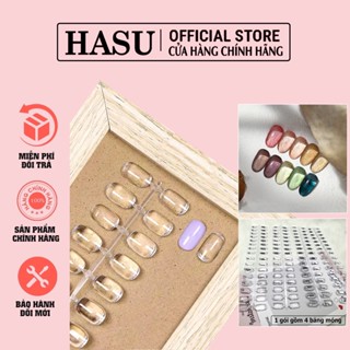 Móng đặc sơn mẫu hàn form tròn 128 móng - móng bảng bẻ pha le sơn mẫu hàn