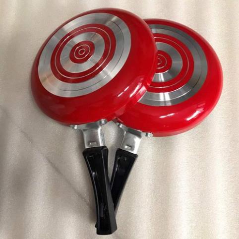 Chảo 2 quai 22cm sâu lòng và chảo 1 quai 18cm chống dính cao cấp siêu Đẹp