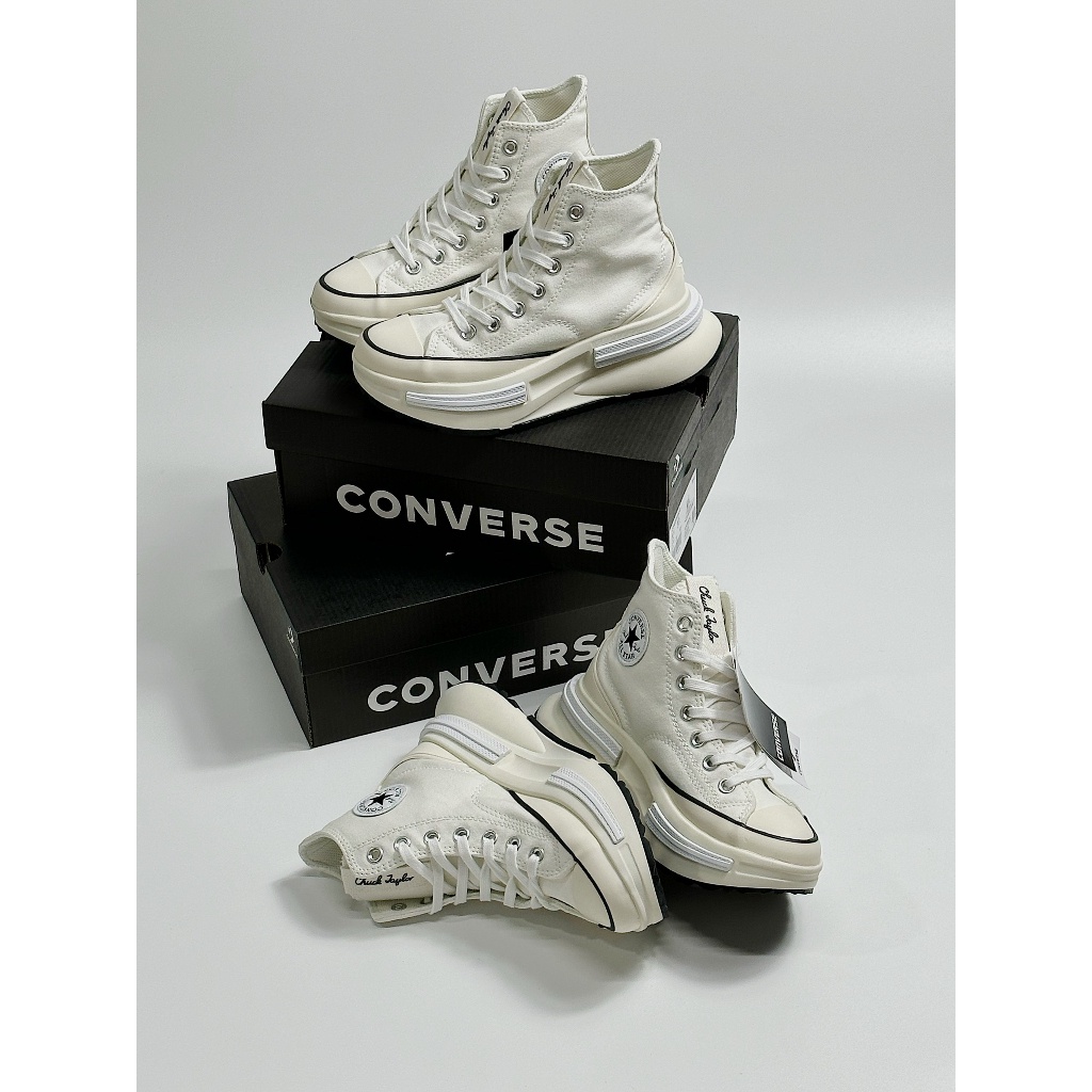 Giày Convers RunStar Legacy CX Black White Cao Cổ Lai Au