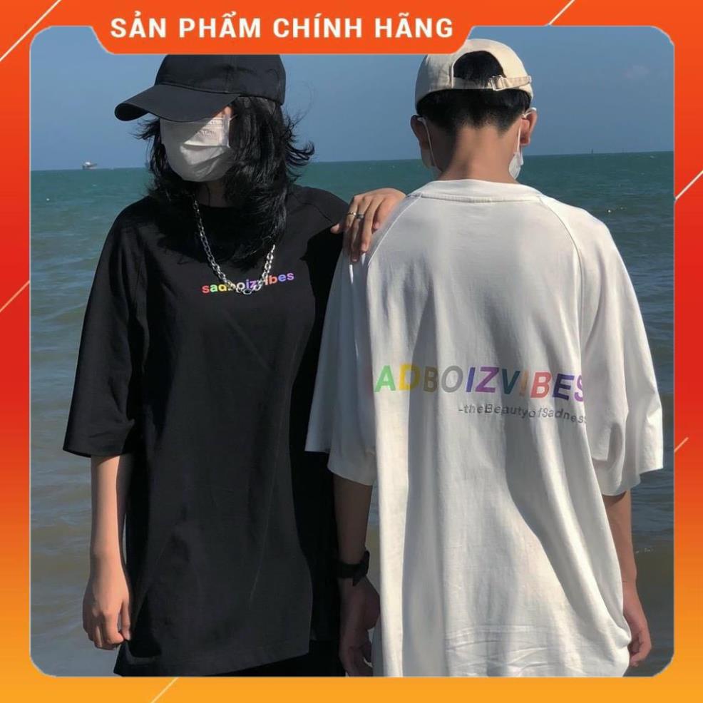 Áo thun sad boiz 7 màu nam nữ áo thun SADBOIZ SADBOIZVIBES full tag freeship unisex