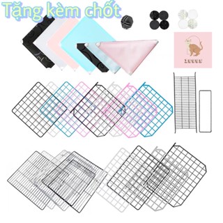 M2 SALES (TẶNG KÈM CHỐT) Lưới sắt ghép tủ, kệ lồng, chuồng quây chó mèo