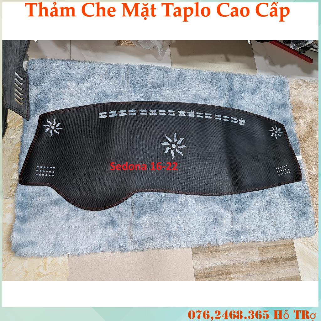 Thảm Taplo Kia Sedona,Thảm Lót Taplo Xe Hơi Cao Cấp Hàng 3 Lớp Có Chống Trượt,Da Đẹp Bảo Hành 12 Tháng