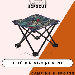 Ghế dã ngoại mini gấp gọn đi du lịch câu cá - Ghế mini Gấp Gọn Thích Hợp Mang Đi Câu Cá Du Lịch