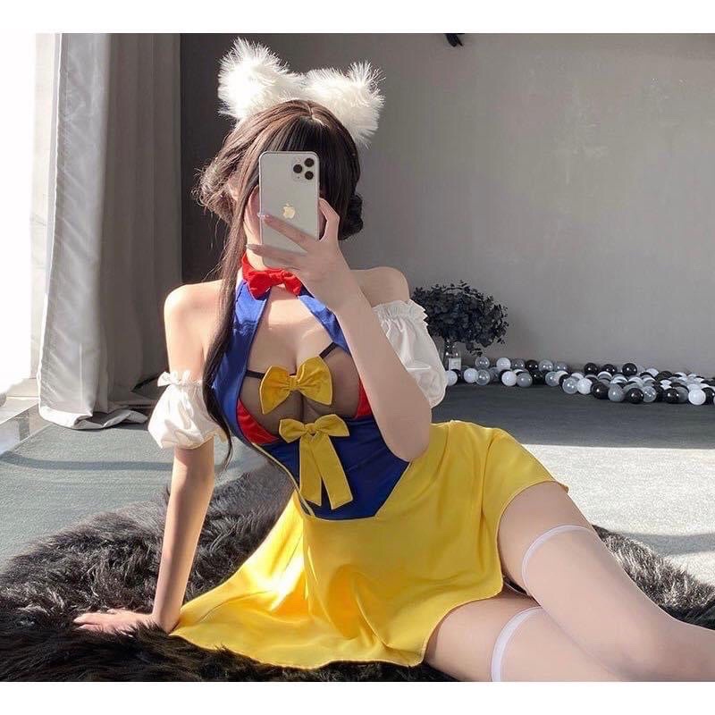 ( Che Tên ) Cosplay Nàng Bạch Tuyết Gợi Cảm