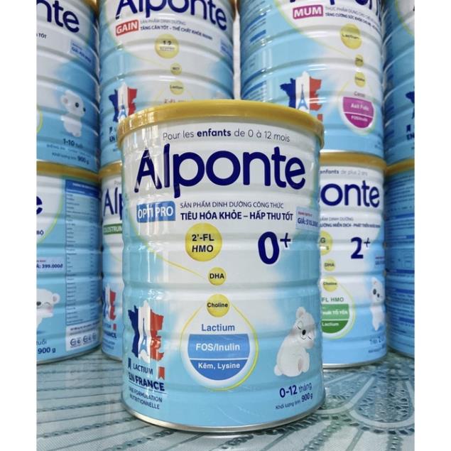 (Date mới) Sữa bột Alponte Optipro 0+ 800g 1+ 800g