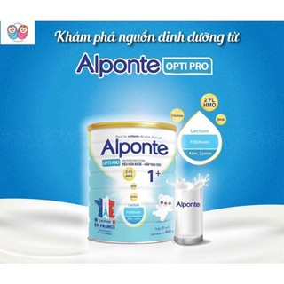 (Date mới) Sữa bột Alponte Optipro 0+ 800g 1+ 800g