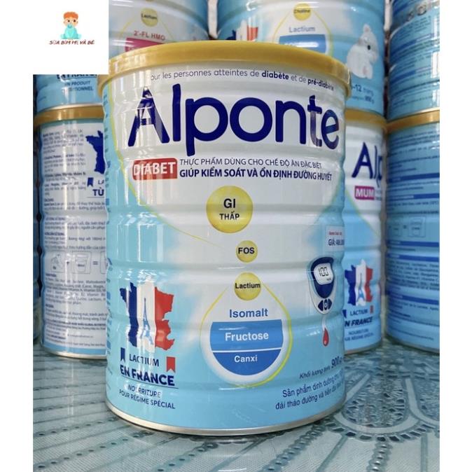 Sữa bột Alponte Diabet 800g (date mới)