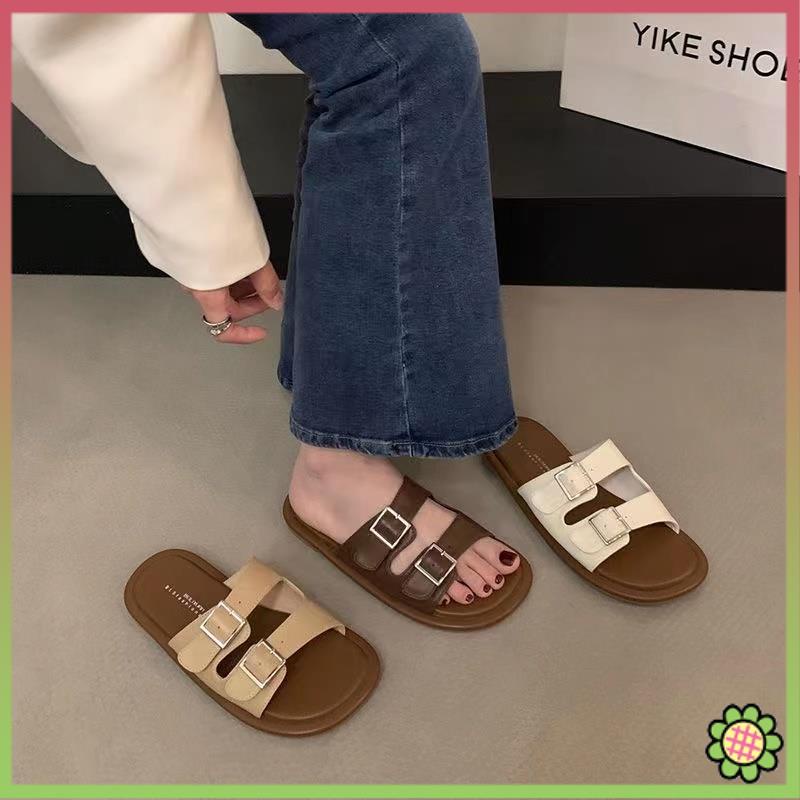 Sandal Đế Bằng Thiết Kế Mới Thời Trang 2023 Dành Cho Nữ