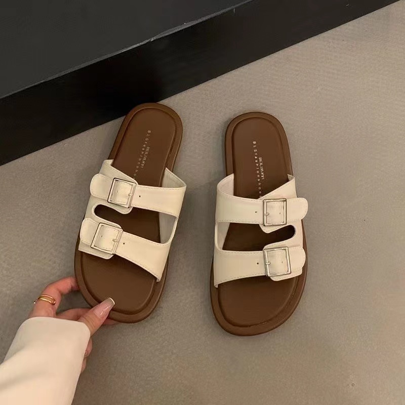Sandal Đế Bằng Thiết Kế Mới Thời Trang 2023 Dành Cho Nữ