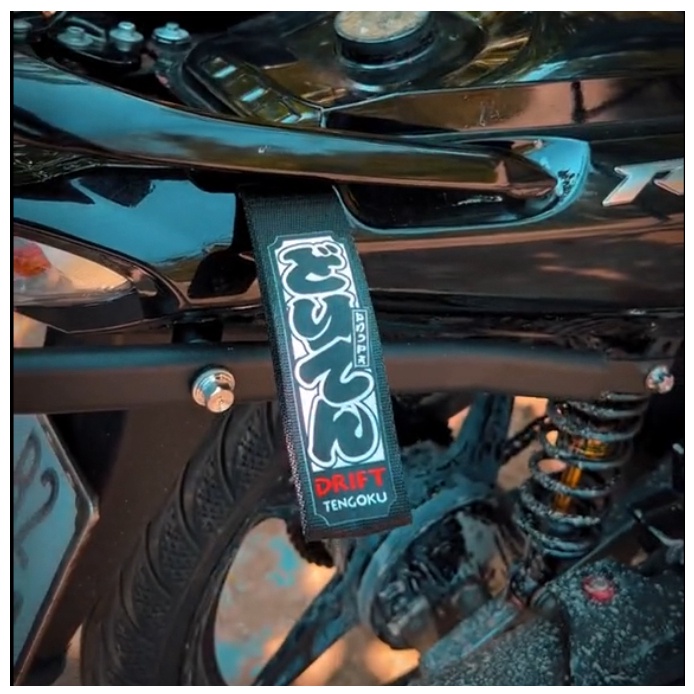 Móc cảng, móc khoá Xe Máy GẤU DÂU LOTSO