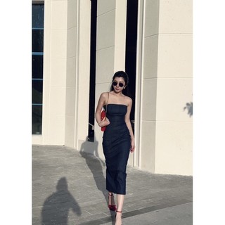 Đầm Jean Ống Maxi Viibodysuit