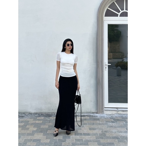 Chân Váy Dài và Áo siêu sexy  Viibodysuit