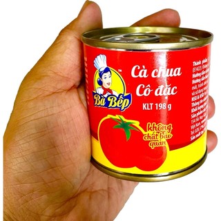 LON 180gr CÀ CHUA CÔ ĐẶC BÀ BẾP (DATE MỚI 12 THÁNG)