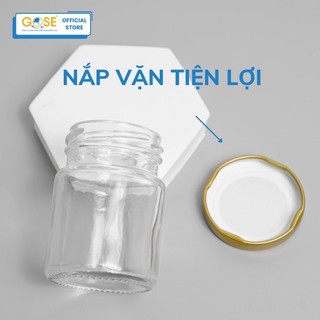 Hũ thuỷ tinh chưng yến nắp vặn 75ml