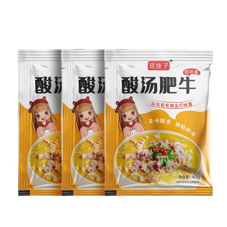 Sốt nấu canh chua thịt bò, sốt cải chua, canh chua cá, Nấu nước dùng bún bò