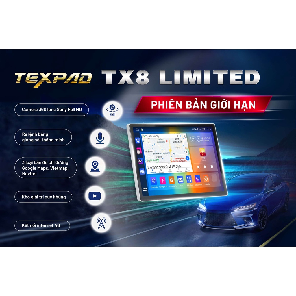 Màn Hình DVD Android Ô Tô OLEDPRO PREMIUM 13 inch hàng chính hãng cao cấp bảo hành 18 tháng