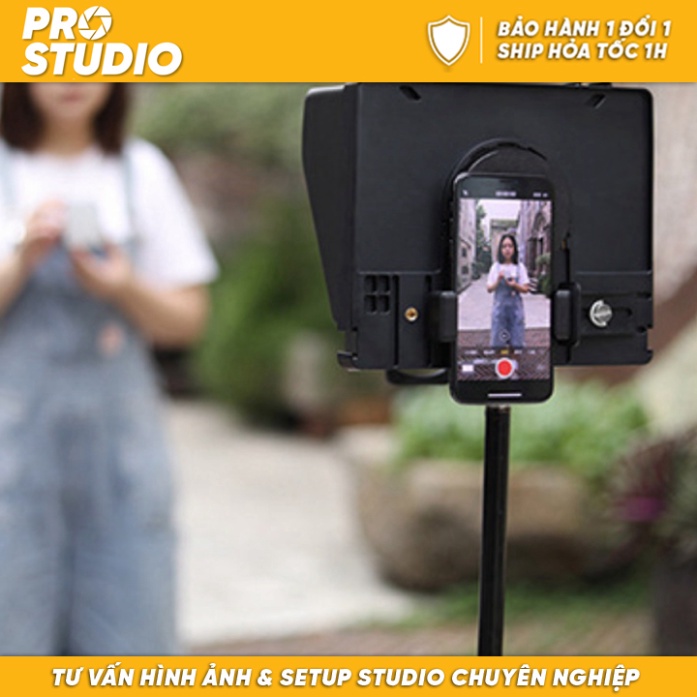 Máy nhắc chữ size lớn lắp ipad - điện thoại dành cho quay phim - PRO.Studio