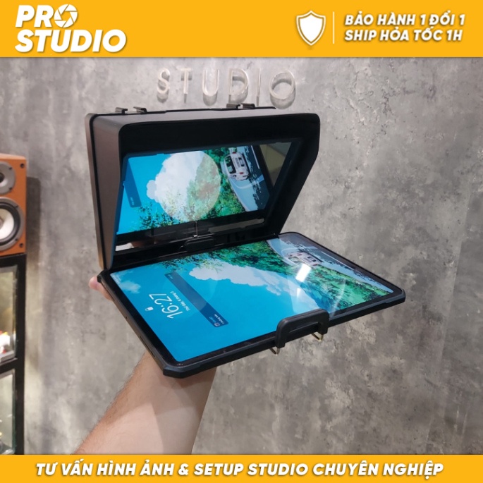 Máy nhắc chữ size lớn lắp ipad - điện thoại dành cho quay phim - PRO.Studio