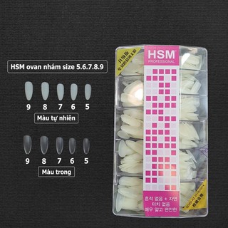 Móng up HSM lẻ size 5-6-7-8-9 . Móng HSM lẻ size nhỏ hộp 500 móng - Móng lẻ size nhỏ thay thế dành cho các chị em