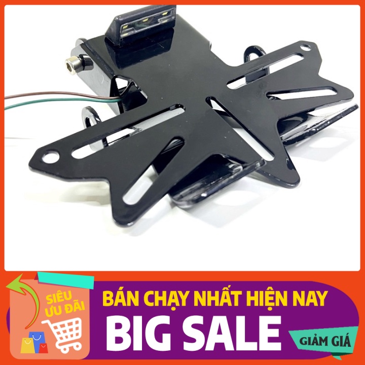 Pát biển số gập gắn như zin cho Winner/Exciter
