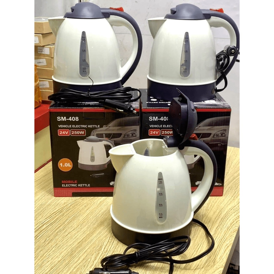 Ấm Siêu Tốc 24V Cho Ô Tô - Xe Tải - Xe Khách