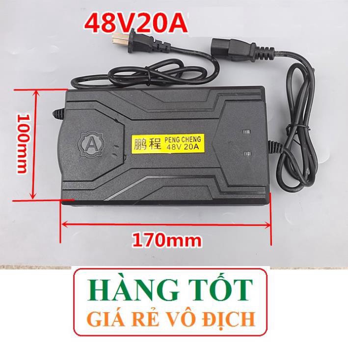 Giá tốt nhất Sạc bình xe điện 48V-12AH hoặc 20AH hoặc 60v-12AH