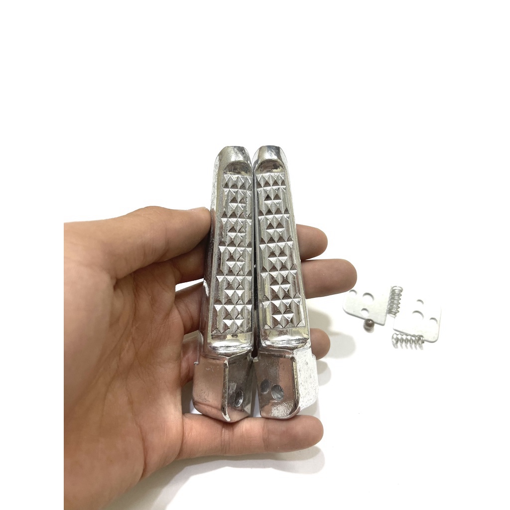 Giá tốt nhất Gác Chân Xếp Nhôm Trusty Kiểu Raider Dream, Wave, Siêu Bền