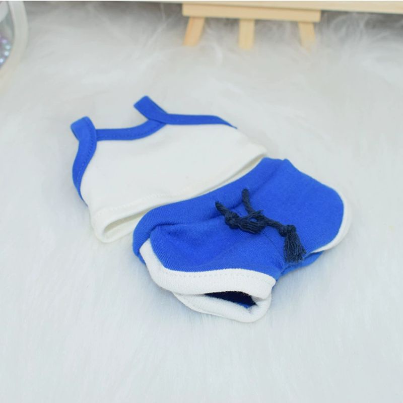 Set đồ thể thao hai dây cho doll 20cm