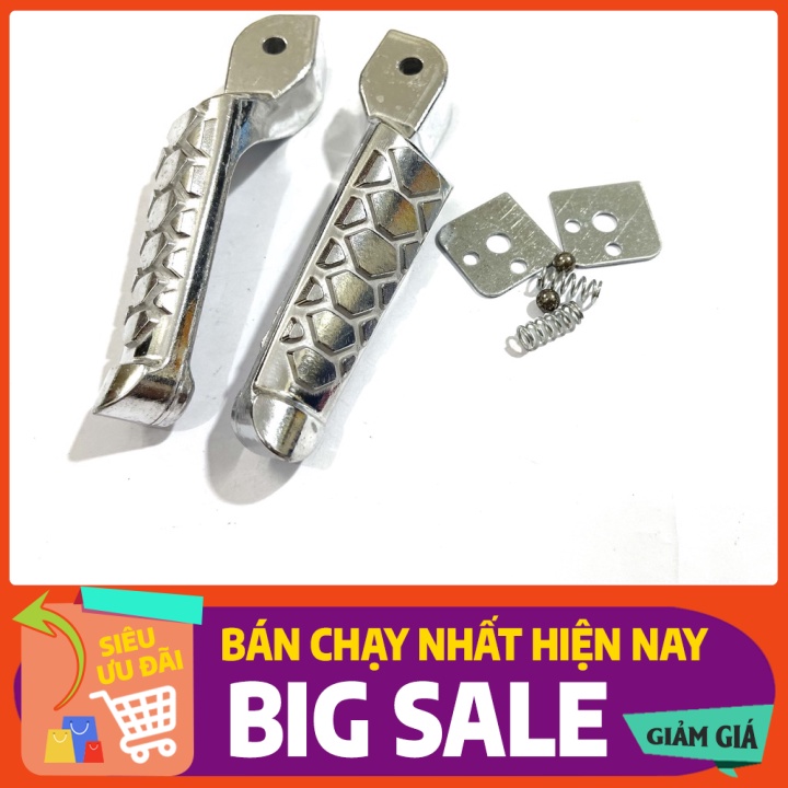 Để Chân Nhôm Take  Gắn Nhiều Dòng Xe Honda Wave Dream Future Vario